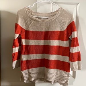 Loft striped sweater